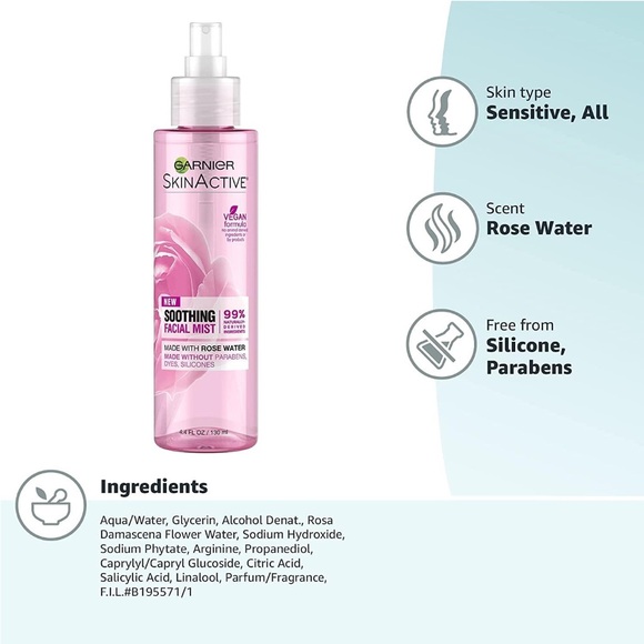 Garnier skin active soothing facial mist - Picture 3 of 3